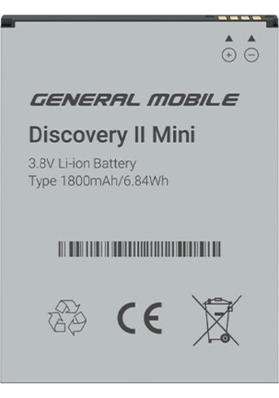 General Mobile Discovery 2 Mini Batarya 1800 Mah General M Tr Ga