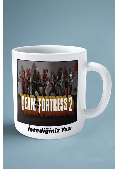Team Fortress Oyun Baskılı Kupa Bardak Çift Taraflı Kişiye Özel Model 1 Çok Renkli