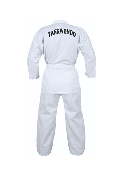 Acemi Beyaz Yaka Taekwondo Elbisesi Tekvando Elbisesi Dobok Beyaz
