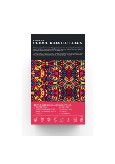 Comodo Coffee Colombia Premium Gold Selection Çekirdek Filtre Kahve 250 G