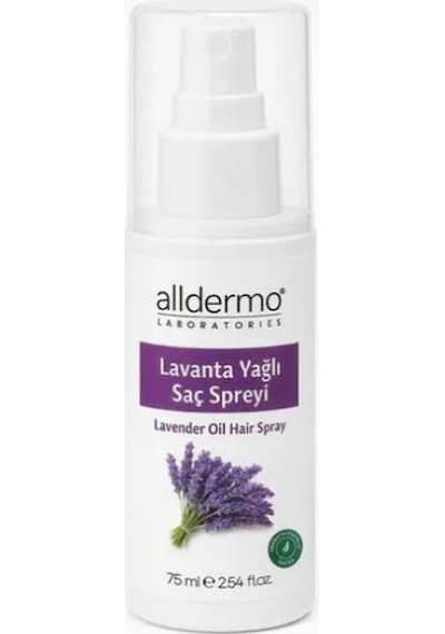 Alldermo Lavanta Yağlı Bit Kovucu Saç Spreyi 75 Ml