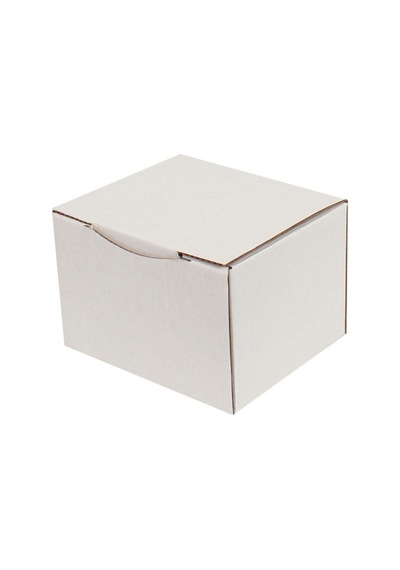 12,5x10,5x8cm Kutu - Kilitli Kutu - 0,4 Desi Kutu - Beyaz - 10 Adet 12,5 X 10,5 X 8 Beyaz