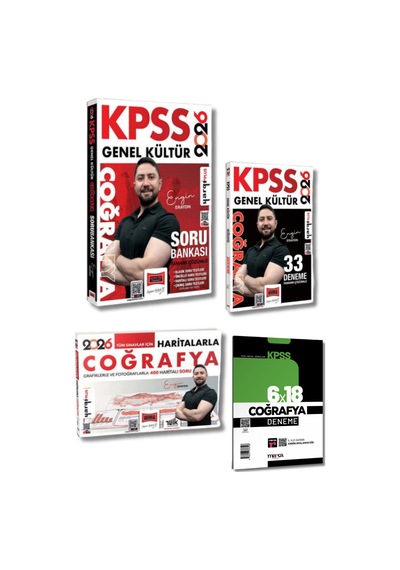 2026 Kpss Genel Kültür Coğrafya Soru Bankası Tamamı Çözümlü Haritalarla Coğrafya Ve Deneme