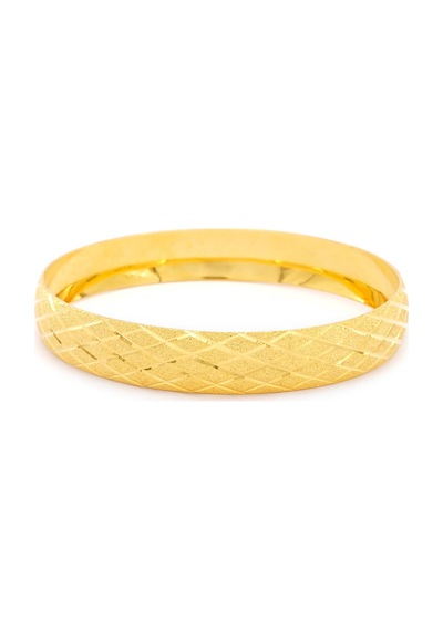 Altın Kaplama İmitasyon 1cm Baklava Model Bilezik Blz-3122 Altın