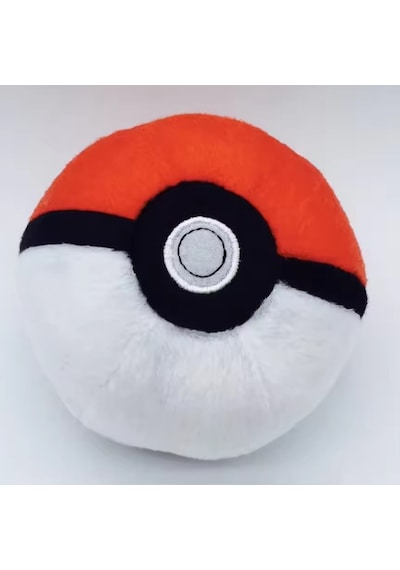 Schulzz Pokemon Topu Pokeball İthal Peluş Oyuncak 14 Cm