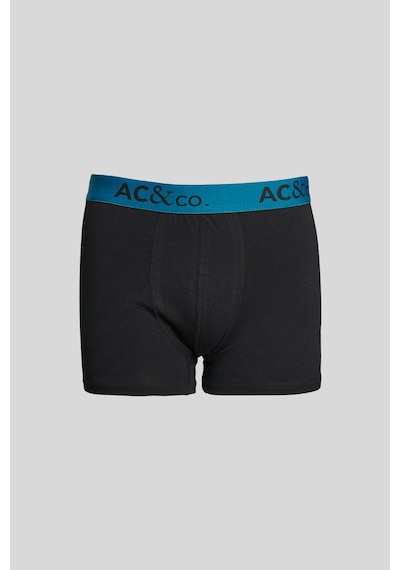 Ac&Co / Altınyıldız Classics Erkek Sıyah-yesıl 3'lü Boxer Paketi Sıyah-yesıl