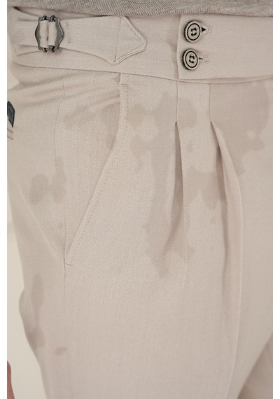 Efor P 1167 Slim Fit Bej Spor Pantolon Bej