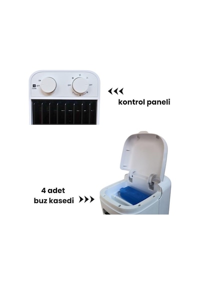 Baleno Ec 50 Btm Buharlı Kule Tipi Vantilatör