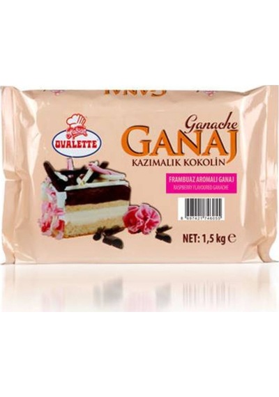 Ovalette Ganaj Frambuaz Kazımalık Kokolin 1.5 KG