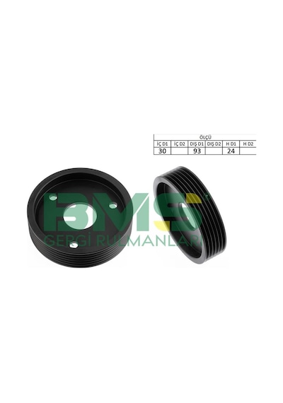 Bms 539 Hidrolik Direksiyon Pompa Kasnağı Clıo Iı 98 Kangoo 97 1.9 D F8q 7700875328 -