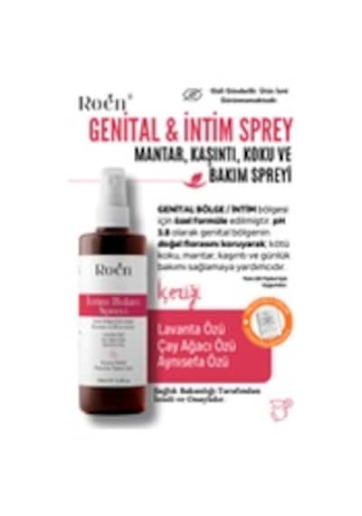 Roen Genital Bölge Koku Giderme Kaşıntı Akıntı Ve İntim Sprey 100 ML
