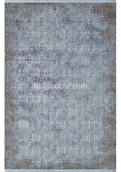 Artemis Alegra 09105b Gri Gold Halı 160x230 Ölçü Gri