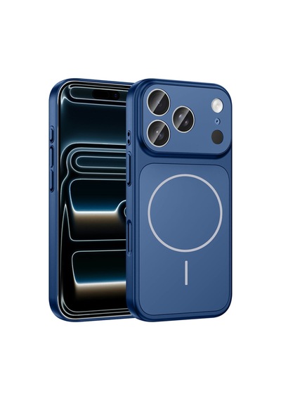Lexroo İphone 17 Pro Mag Safe Şarj Özellikli Kamera Korumalı Formen Sert Pc İnce Kılıf - Siyah