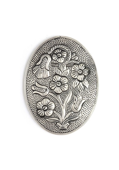 Altın Sepeti GA047 Payitaht Oval Gümüş Ayna
