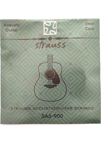 Strauss SAS-900 0.10 Akustik Gitar Takım Tel