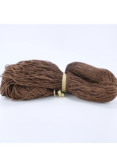 Kahverenk Renk Çile Kağıt İp Çanta Ipi Supla Ipi No:43 - 550-600 Gr