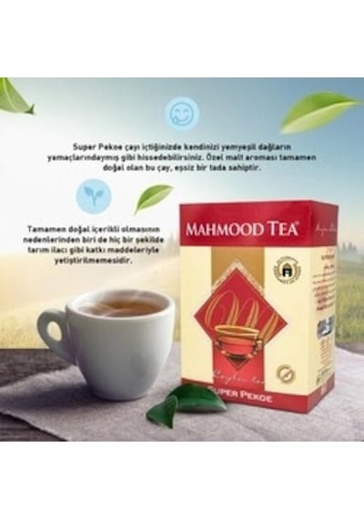 Mahmood Tea Super Pekoe İthal Seylan Dökme Çayı 800 Gr