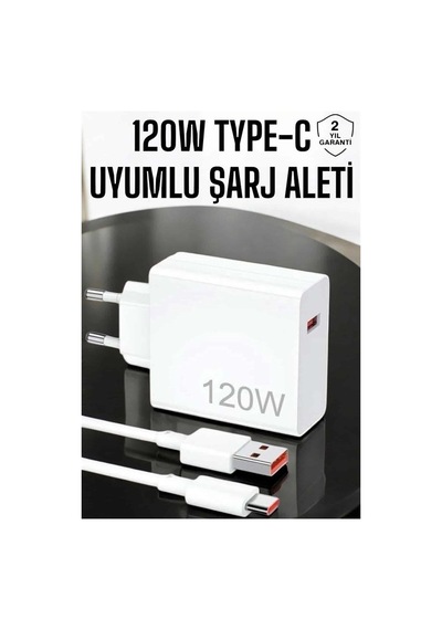 Ers120w Şarj Aleti Type-c Uyumlu Turbo Şarj Aleti Yeni Nesil