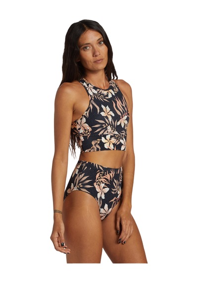 Bıllabong Billabong Coral Gardeners Hi Waist Retro Kadın Bikini Alt Mul Çok Renkli