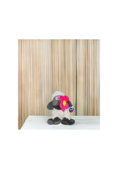 Halley Oyuncak Çiçekli Üzgün Kuzu 30 Cm 62274 Beyaz