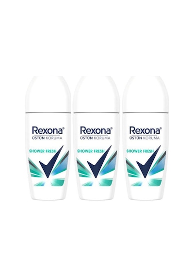 Rexona Shower Fresh Kadın Roll-On Deodorant 50 ML x 3 Adet