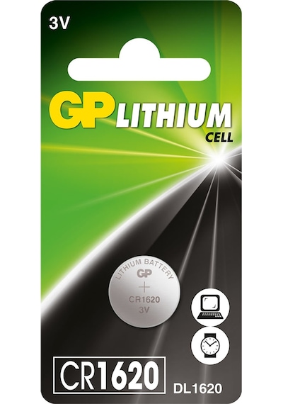 GP CR1620 3V Lityum Düğme Pil