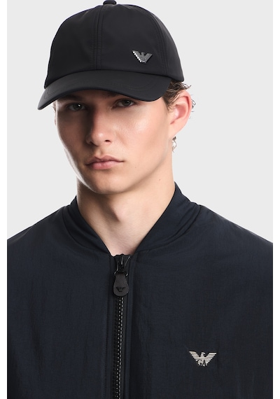 Emporio Armani Logolu Şapka Erkek Şapka Em007266 Af29659 Uc001 Siyah