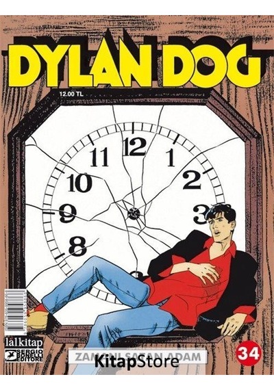 Dylan Dog Sayı 34-Zamanı Satan Adam - Mauro Boselli - Lal