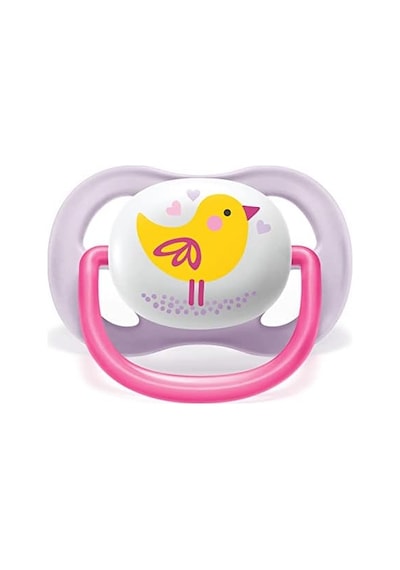 Ultra Air Emzik, Kız Bebekler İçin 0-6 Ay, 2 Li Paket, Ortodontik Silikon, Geniş Hava Delikli, Mikrodalga Sterilize Edilebilir, Bpa İçermez, Taşıma Kutulu, Scf080/06 Açık Bej