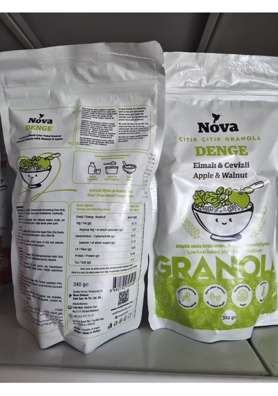 Nova Granola Elmalı & Cevizli X 2 Ad.340gr.