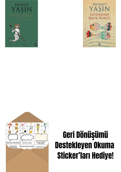 Toplu Şiirler + Soydaşınız Balık Burcu + Okuma Sticker'ları