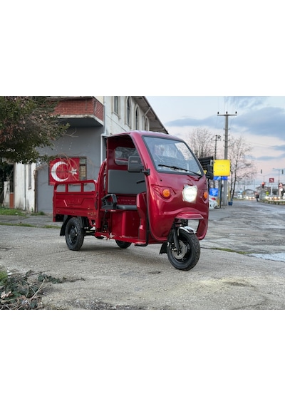 Volta Vt5 Elektrikli Üç Tekerlekli Motosiklet Kabinli 3500 W Kırmızı