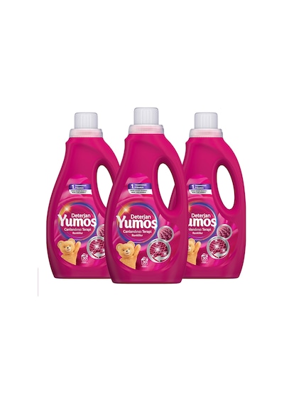Yumoş 1500 Ml Renkliler Sıvı Bakım Deterjanı X3 Diğer