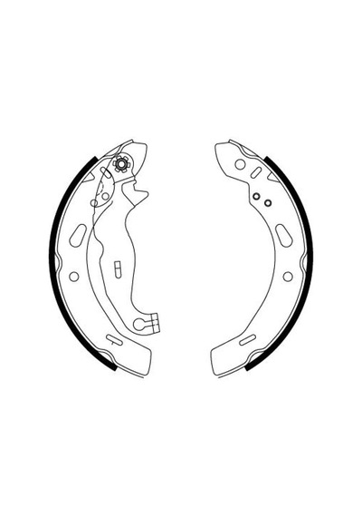 Fren - 174 - Balatası Pabuçlu Arka Ford Fıesta Vı 1.0 12-, 1.0 Ecoboost 12-, 1.25-1.4 08-, 1.6 15-, 1.6 - Dpmıx-hb - Ti 0