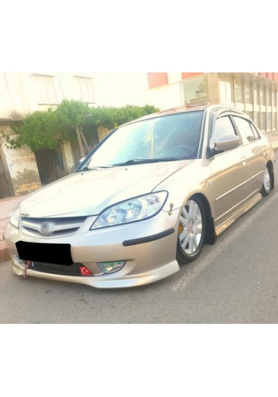 Honda Civic Vtec2 Typer Ön Ek Karlık Mat Siyah Plastik 2004 2003 2006 Makyajlı Kasa