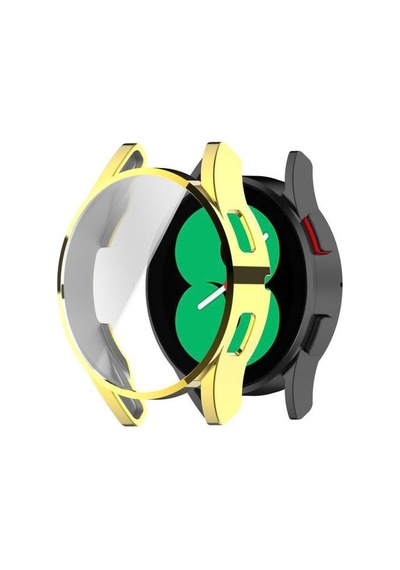 Samsung Galaxy Uyumlu Watch 5 44mm Silikon Kapak Kılıf Ekran Koruyucu