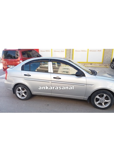 Hyundai Accent Era Mügen Cam Rüzgarlığı 2005-2011 Arası 4 Lü N11.35890