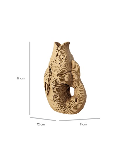Cartonic 3d Puzzle - Fısh Vase