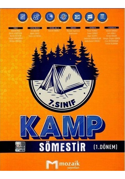 Mozaik Yayınları 7. Sınıf Kamp Sömestir 1. Dönem