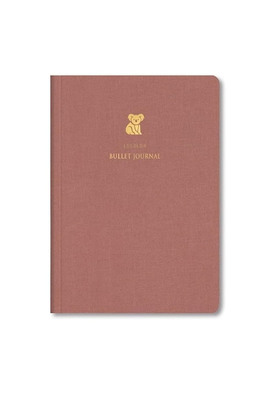 17x24 Keten Noktalı Bullet Journal Defter Koala 103 Ivory