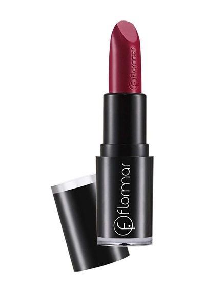 Flormar Long Wearing Lipstick Ruj Red Burgundy