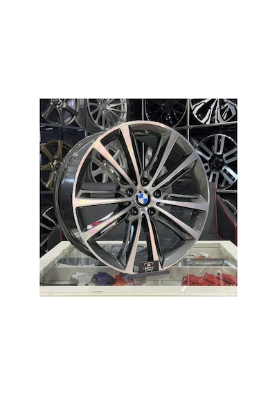 20 İnç 5x120 Bmw F10 Style-464 Ön Arka Gun Metal Diamond Jant Modeli 4adet