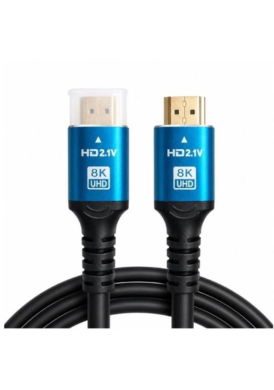 8k Ultra Hd 2.1v 48gbps Hdmi Kablo 1.5 Metre Altın Kaplama