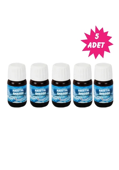Anis Kristal Anason Aroması 5 x 50 ML