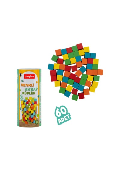 Renkli Ahşap Küpler