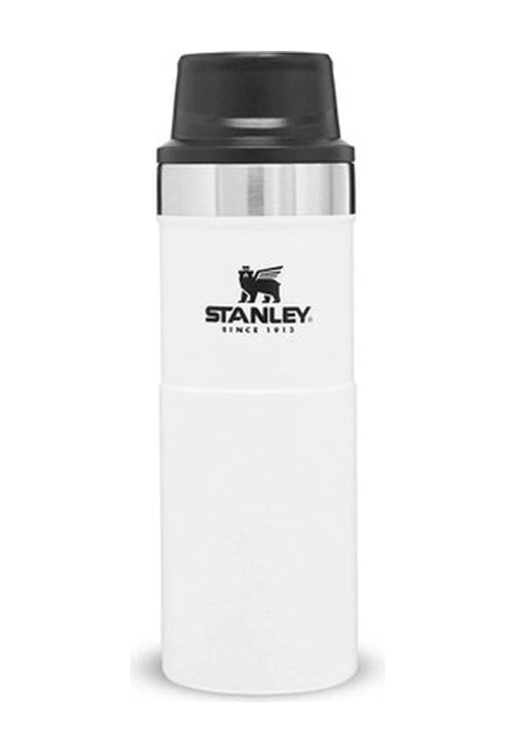 Stanley Klasik Trigger - Action 0.47 Lt Seyahat Bardağı Beyaz Siyah - Yeşil