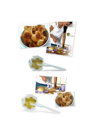 Kurabiye Ruleti - Çiçek - - Üçgen - Muffin Şekille Cpr-2091-a05c1 Çok Renkli