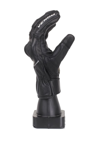 Venom Motosiklet Deri D1 Kısa Full Koruma Leather Motorcu Eldiveni
