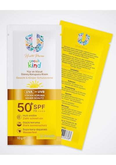 Güneş Kremi 50 Spf Kids 5 Adet 10 Gr 96900486