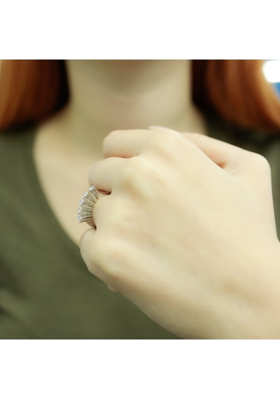Lova G Renk 0,31 Karat Pırlanta Beştaş Yüzük - 1070069